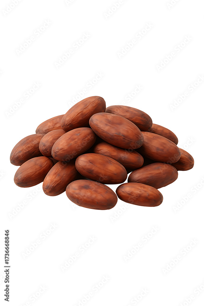 Obraz premium Cocoa Beans Harvest High quality Realistic image.
