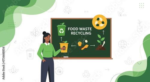 Food Waste Recycling Process: A Sustainable Method for Reducing Environmental Impact
