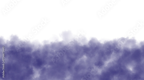 Blue Fog Transparent Background PNG, Abstract Cloudy Smoke Overlay for Posters, Branding, Digital Art and Modern Desig