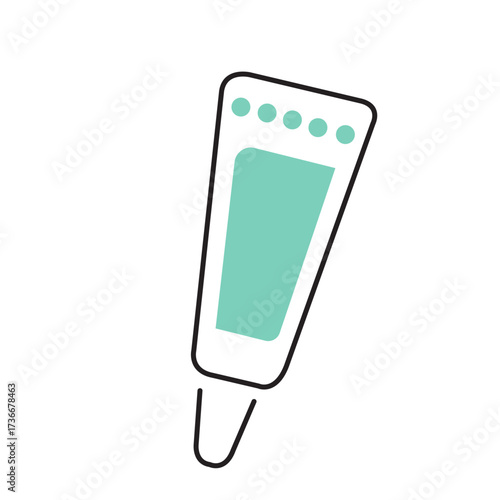 Unique mint green squeeze bottle for flavored sauces and condiments ideal for culinary use in kitchens and restaurants