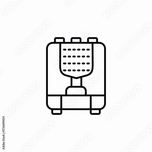 air purifier icon sign vector