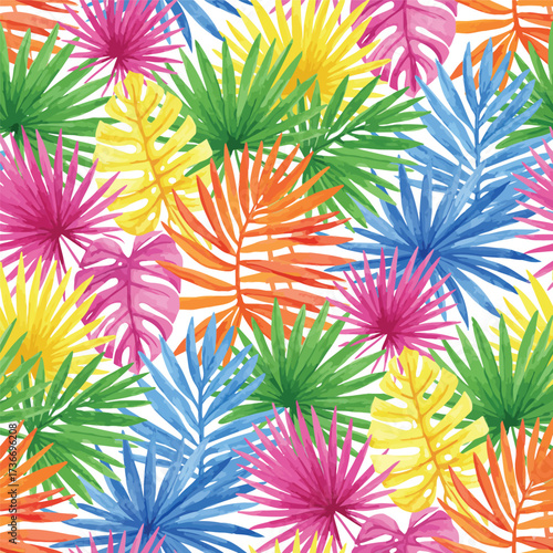 Tropical Seamless Pattern Design