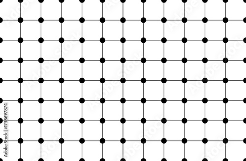 Black and white seamless geometric pattern background design set