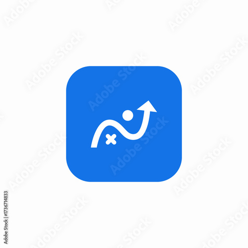 path way icon sign vector