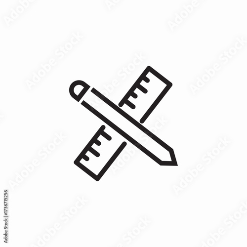 sketch tools icon sign vector