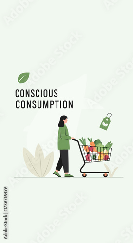 Embracing conscious consumption for a sustainable future and ethical shopping choices