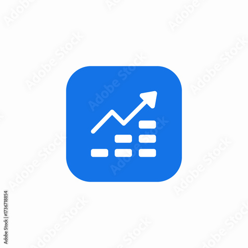 tabs reach rise icon sign vector