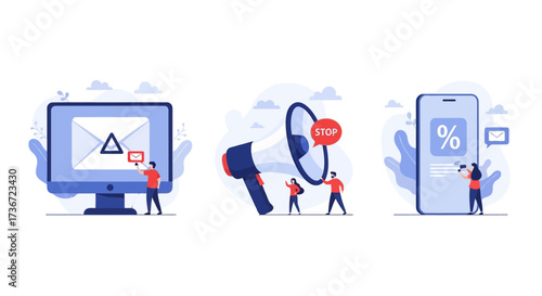 Digital marketing communication and promotion strategies for business growth and customer engagement