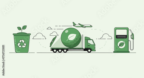 Sustainable transportation and logistics for a greener future with eco-friendly solutions and renewable energy sources
