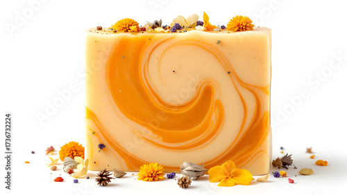 Vibrant Homemade Soap