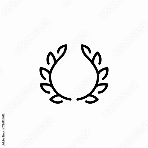 winning leaves icon sign vector