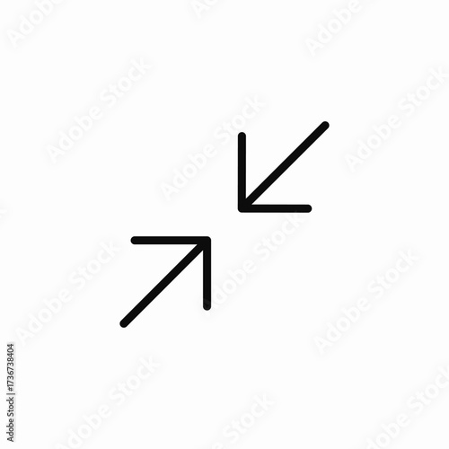 tab minimize icon sign vector