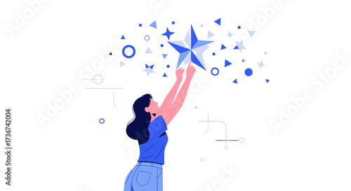 Reaching For Greatness: A Woman Aims To Touch The Heavens With Her Ambition