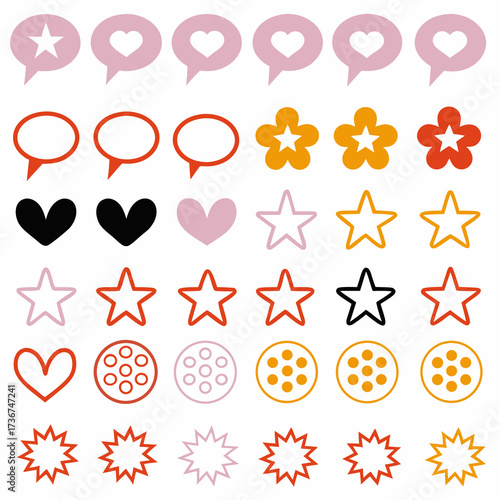 Creative visual, modern style, aesthetic idea, graphic composition, trendy art