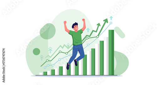 Success, Financial Growth and Upward Momentum, Positive Trend and Business Results