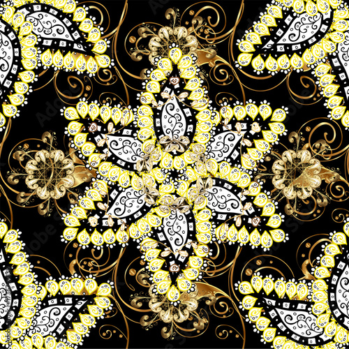 seamless pattern with flowers