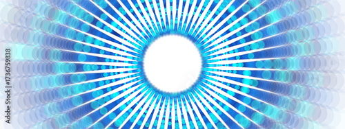 Quantum background tunnel with abstract portal and AI wormhole for dot tech or space cyber illustration. Technology code vector and line matrix with pattern graphic and hole science design.