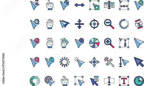 User interface Icons Modern Illustration Symbol Design Template for Web and Mobile UI. Editable Stroke Pictogram for Business Projects and Apps.