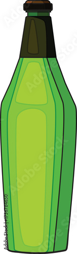 Sealed Glass Bottle for Alcoholic Drinks