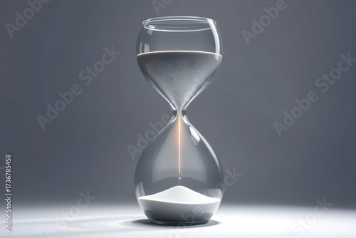 Symbolic artwork of time and eternity