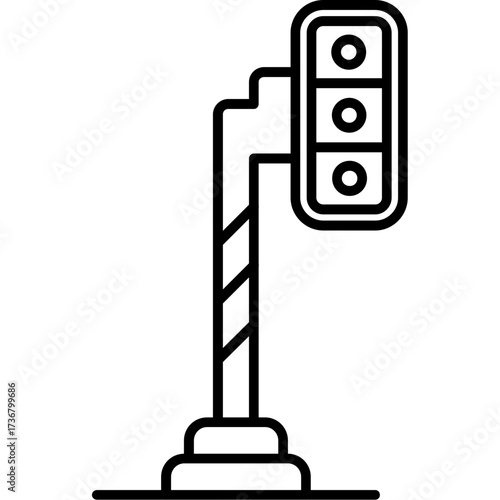 Traffic light Outline Icon