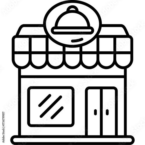 Restaurant Outline Icon