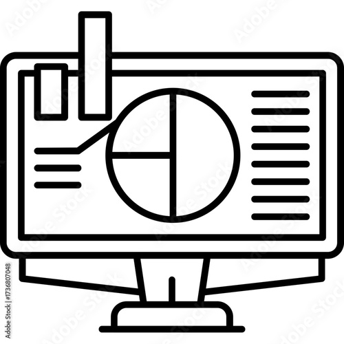 Data Usage Outline Icon