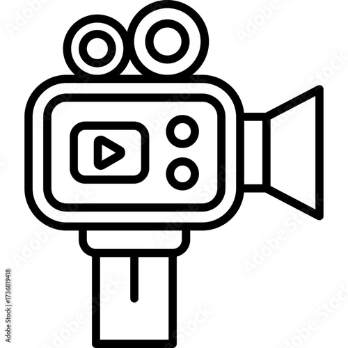 Video recorder icon