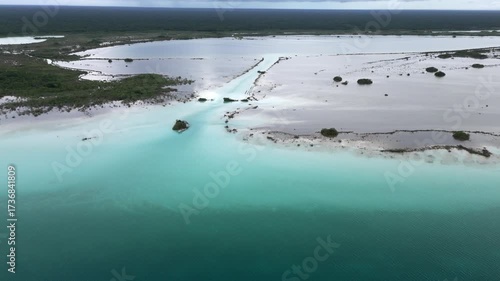 Bacalar Quintana Roo Mexico Viaje Caribe zona costera península