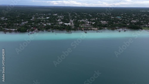 Bacalar Quintana Roo Mexico Viaje Caribe zona costera península