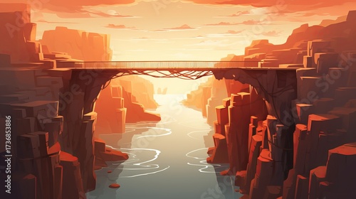 Bridge Connecting Two Worlds