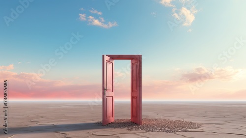 Dreamlike Portal on the Water’s Edge
