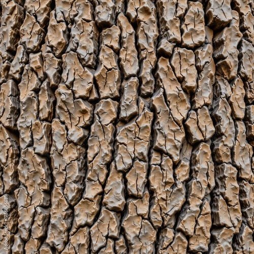 Organic Bark & Sand Seamless Repeat