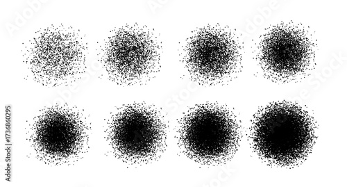 Spray spot pattern