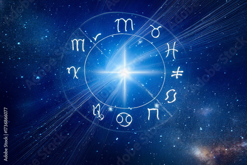 銀河とホロスコープ 　Galaxy and Horoscope