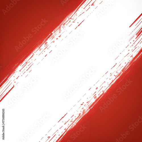 abstract red background with white stripes background with lines