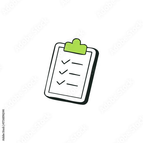 Checklist with checkmarks