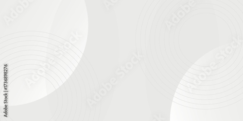 Abstract Geometric modern white and gray color . Modern and Creative Trend design in vector illustration