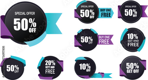 Black Friday Cyber Monday – Discount Price Tag Vector  price tags,super sale, online promotion, retail offer, best price, buy now