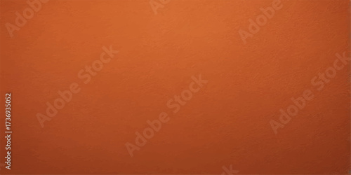 Vintage brown paper texture on a rough red wall background