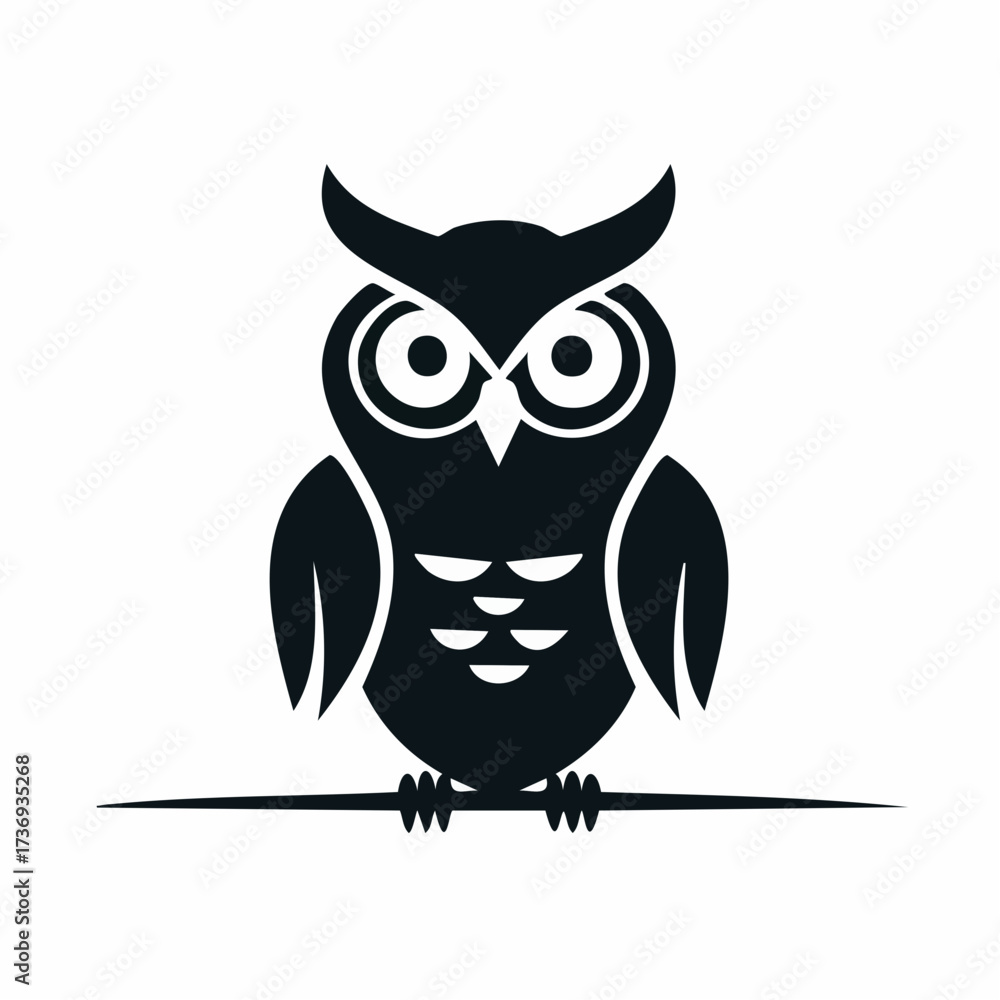 Obraz premium owl icon design