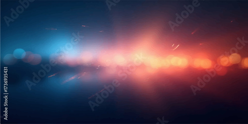 Abstract disco lights background with glowing rays and vibrant colours