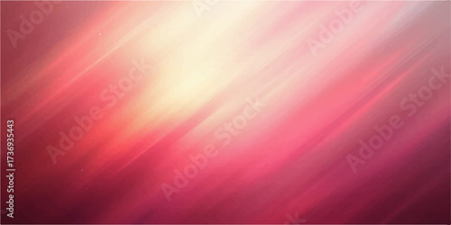 Abstract pink and red background with radiant rays