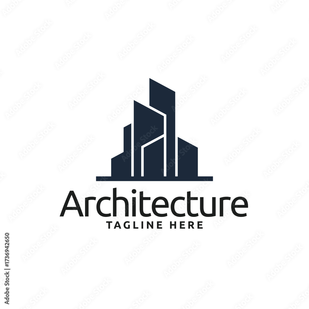 Fototapeta premium Architecture logo design icon inspiration