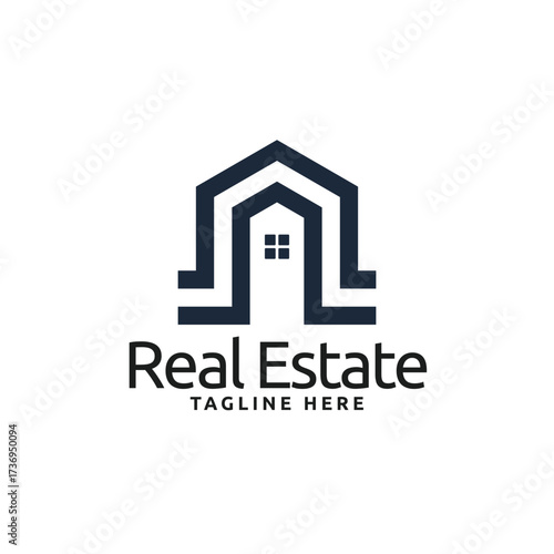 Creative Real Estate Developer Logo Design