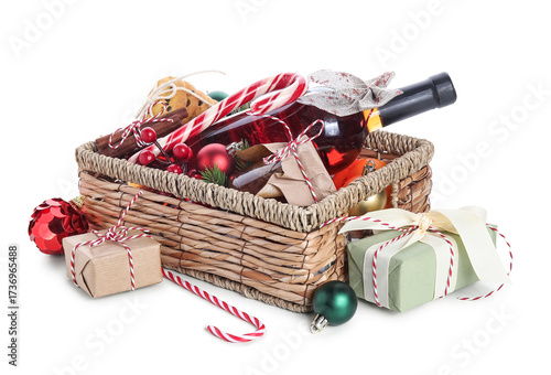 Gift basket with products, ...
