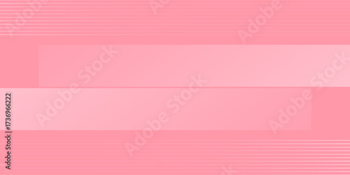 Pink color halftone abstract bakcground. Pink cream cute lines design. Simple blank space concept. Vector illustration.