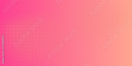 Pink pastel backgroud with dot texture pattern abstract. Cute beautiful background and dotted texture design.
