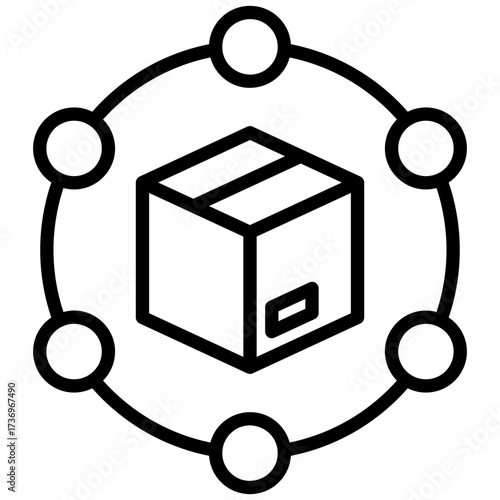 Supply Chain Icon