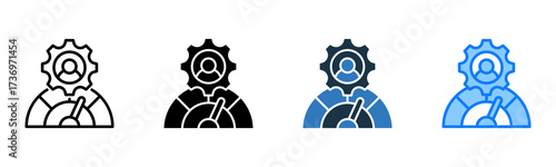 Performance icon multiple style 